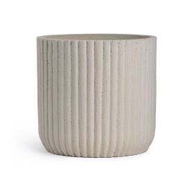 Obal cement vrúbky béžový 18cm