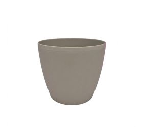 Kvetináč Magnolia, béžový, priemer 12 cm, výška 10,4 cm