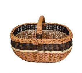 Kôš na hríby, 55 × 35 cm, výška 22–38 cm