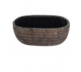 Obal cement šedý 22,5 × 11,5 × 10,5 cm