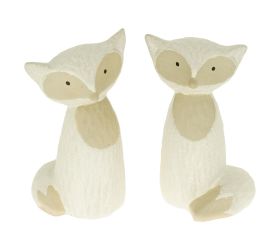 Líška porcelán 5.2*5*9.5cm mix