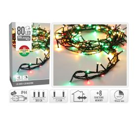 LED lights 80led 3clr
