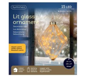 Led diamant bater. 20x16cm