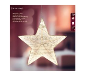 Led hviezda 38x5cm