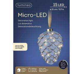 Led šiška záves bater. pr.15/21cm