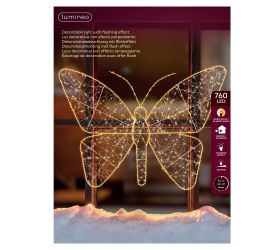 Led motýľ blik pr.98/77cm