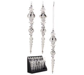 Závesná ozdoba diamant 17 cm mix 2 druhy