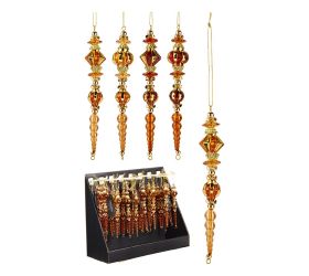 Závesná ozdoba diamant mix 4 druhy