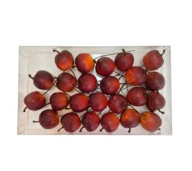 Jablká s/24 plast 3,5cm červené