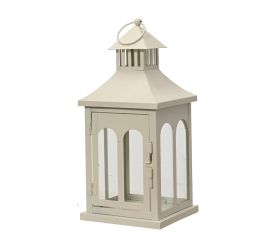 Lampáš kov biely veľký v44/17,5/17,5cm