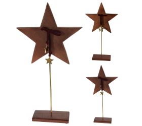 Hviezda na stojane 50 cm, 2 ass