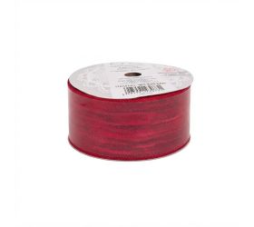 Stuha6,3cm/10y červená