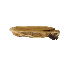 Miska z teakového dreva 58 × 18 × 8 cm