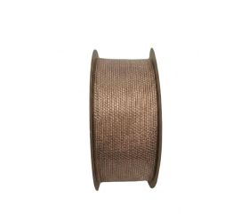 Stuha vian 3,8cm/15m ružovozlatá