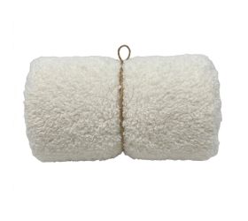 Štóla vianočná froté 30 cm, 2 m biela