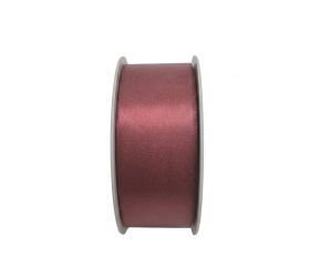 Stuha satén 4cm/25m tm bordó