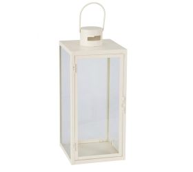 Lampáš kov biely v35/18x18cm veľký