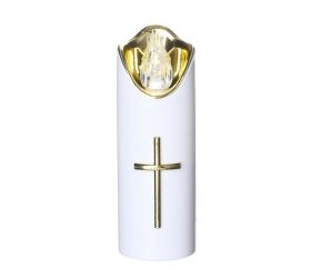 Svet. LED rico 2/23/lux 15 cm bielo-zlatý+bie