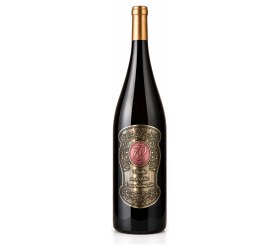 Darčekové víno 1,5 l s kovovou etiketou k 70. narodeninám