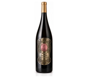 Darčekové víno 1,5 l s kovovou etiketou k 75. narodeninám