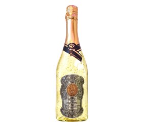 Šumivé víno so zlatom k 30. narodeninám - Kovová etiketa – 750 ml