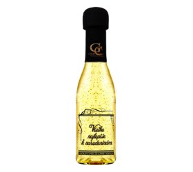Šumivé víno so zlatom k narodeninám – bez čísla - Číra etiketa – 200 ml